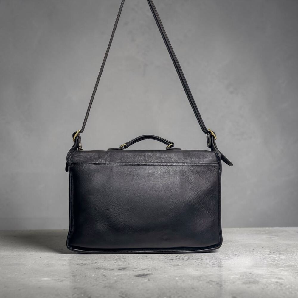 Coach Vintage Classic Metropolitan Crossbody Briefcase Leather 5180 - Picture 4 of 16